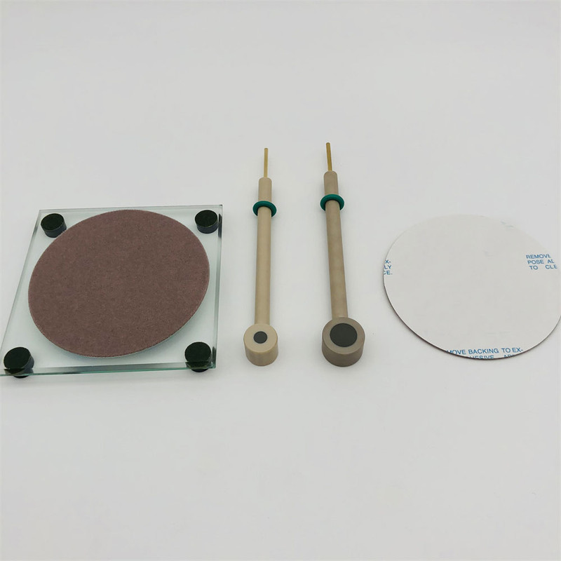 LShaped Glassy Carbon Electrode PEEK Rod φ3mm Electrodes Dekresearch